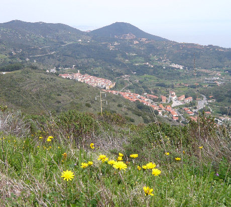 Veduta di Rio nell'Elba