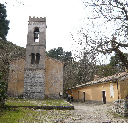 Santuario della Madonna del Monte nell'isola d'Elba