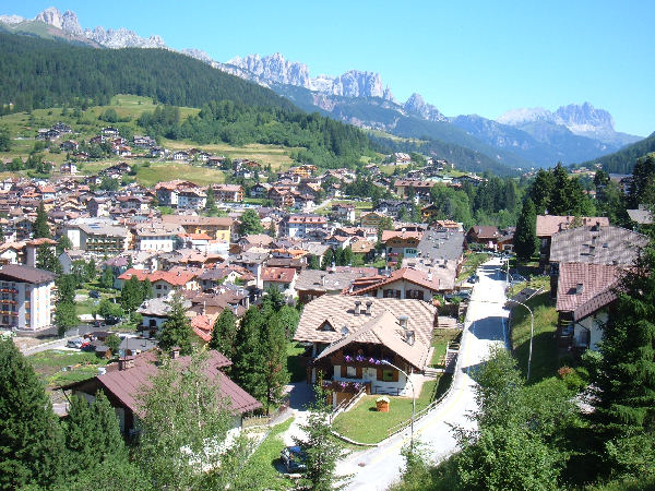 Veduta di Moena