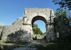 Porta_Bojano al foro Saepinum