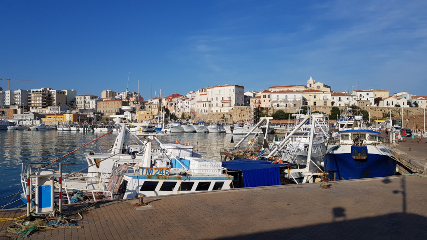 Veduta di Termoli dal Porto