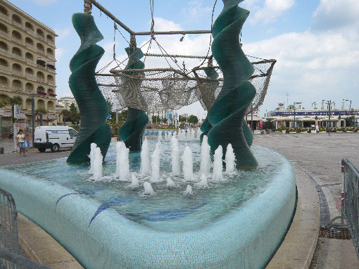 Fontana in Piazzale Roma