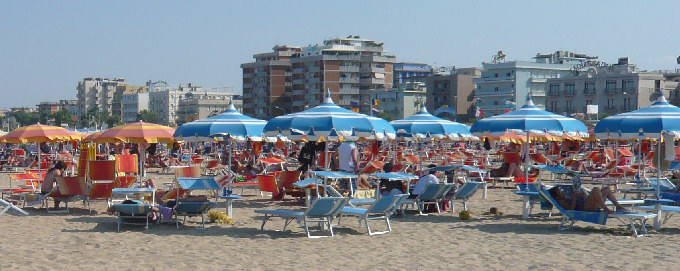 Stabilimento balneare di Rimini