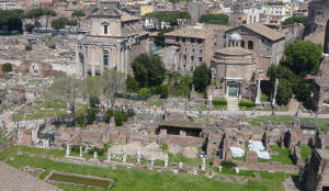 Foro Romano visto dal Palatino