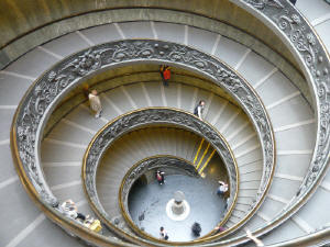 Scala_a_spirale nei Musei_Vaticani