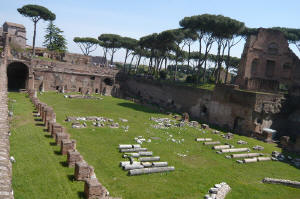 Stadio della Domus_Augustana del Palatino