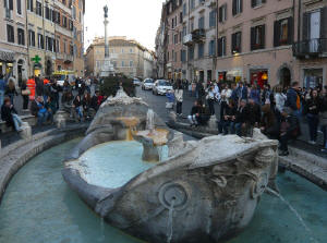Fontana della Barcaccia