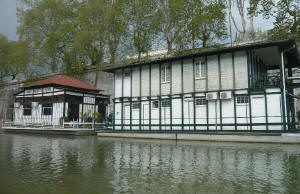 Foto argini del Tevere