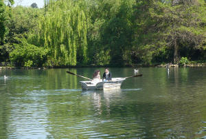 Barchetta nel laghetto di Villa_Borghese
