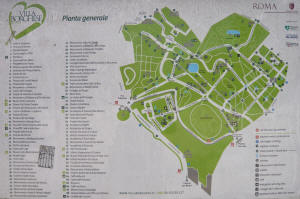 Cartina di Villa_Borghese