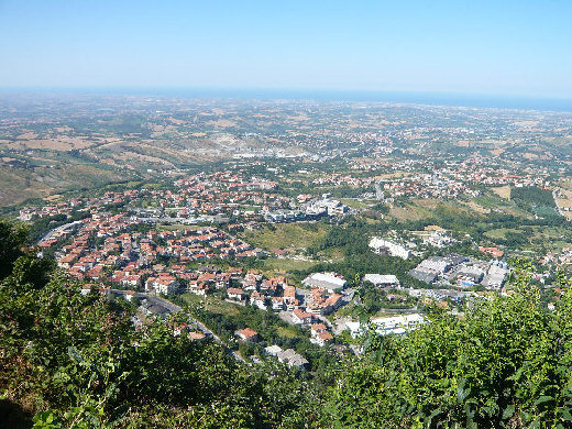 Veduta da San Marino