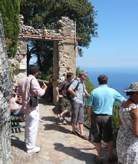 Foto della Sommità della Scala Fenicia di Capri