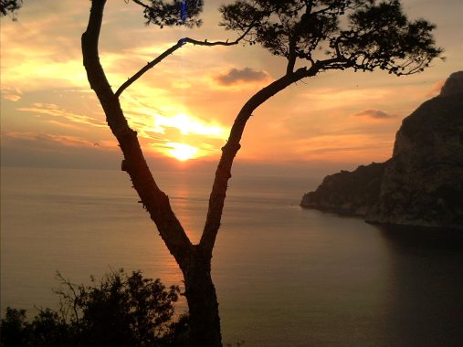 Capri: Tramonto a Tragara