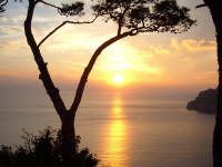 Tramonto al belvedere di Tragara