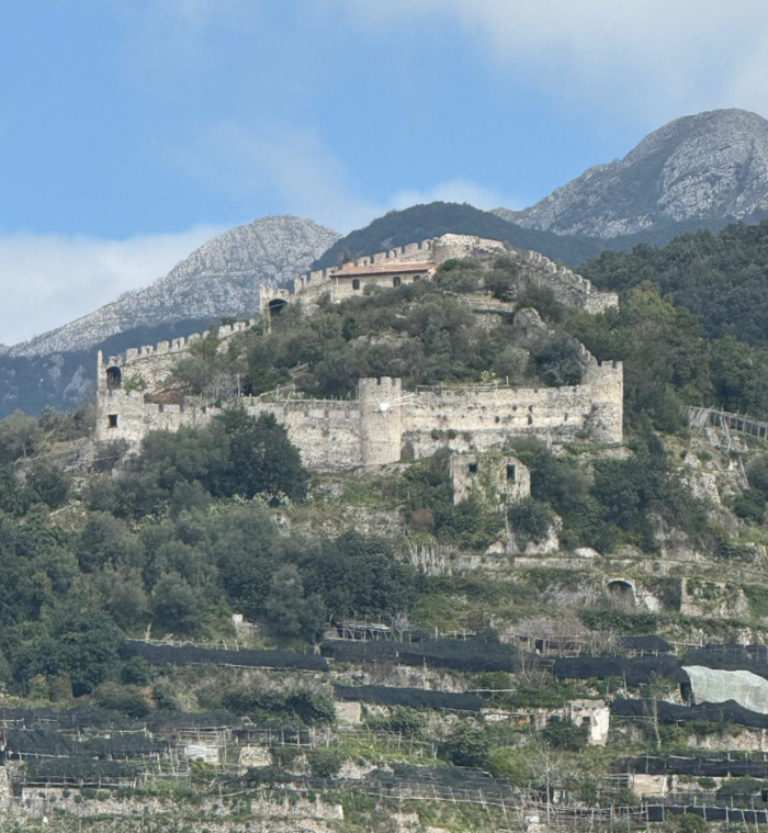 Maiori Castello di San_Nicola de Thoro Plano