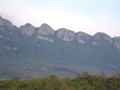 Gli Alburni visti da Eboli