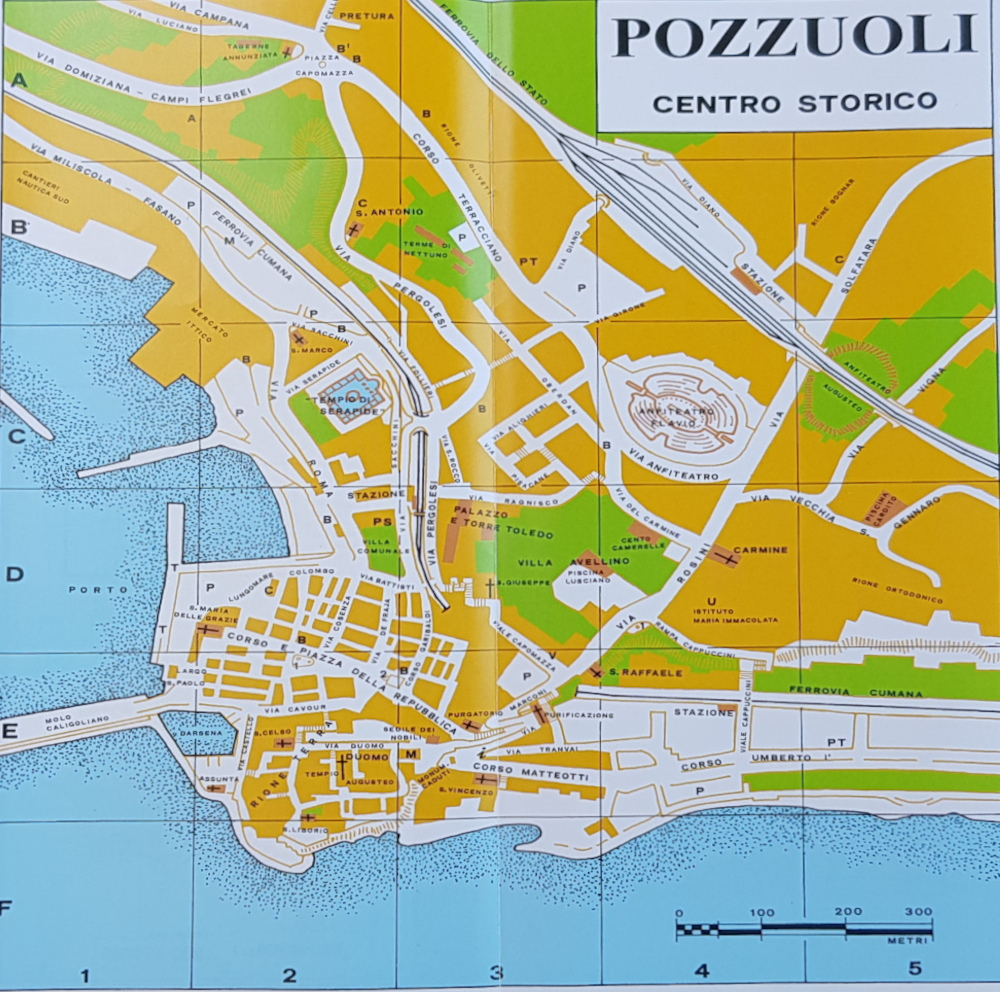 Cartina di Pozzuoli