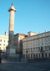 Piazza Colonna e palazzo Chigi