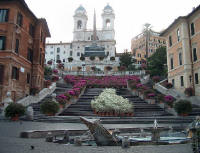 Scalinata e Chiesa di Trinit dei Monti