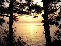 Tramonto localit Scrajo