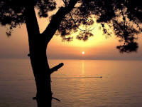 Tramonto localit Scrajo