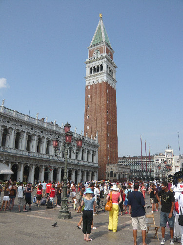Venezia: Campanile Piazza San Marco