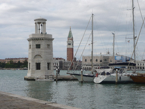 Venezia: Faro dell'isola di San Giorgio Maggiore